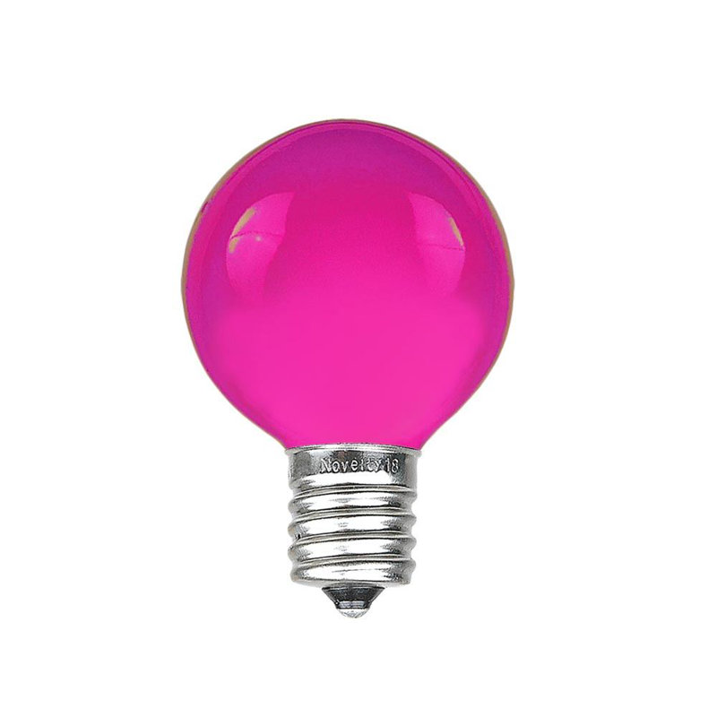 Ampoule à chaîne de patio g30, Mauve