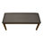 Bench,44" Rectangular, Upholstered, Wood, Dining Room, Kitchen, Entryway, Solid Wood