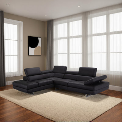 Antalya 2 - Piece Leather Sectional