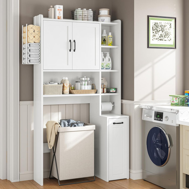 Over The Toilet Storage Cabinet, White