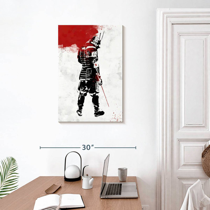 Sireci Samurai Warrior, 30" H x 20" W