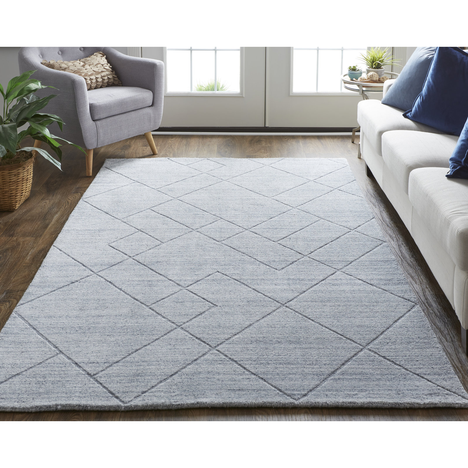 Kentoria Hand-Woven Rug, Rectangle 8' x 10'