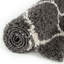 Myshaggy Collection Rugs Trellis Design in Dark Grey-1673984842