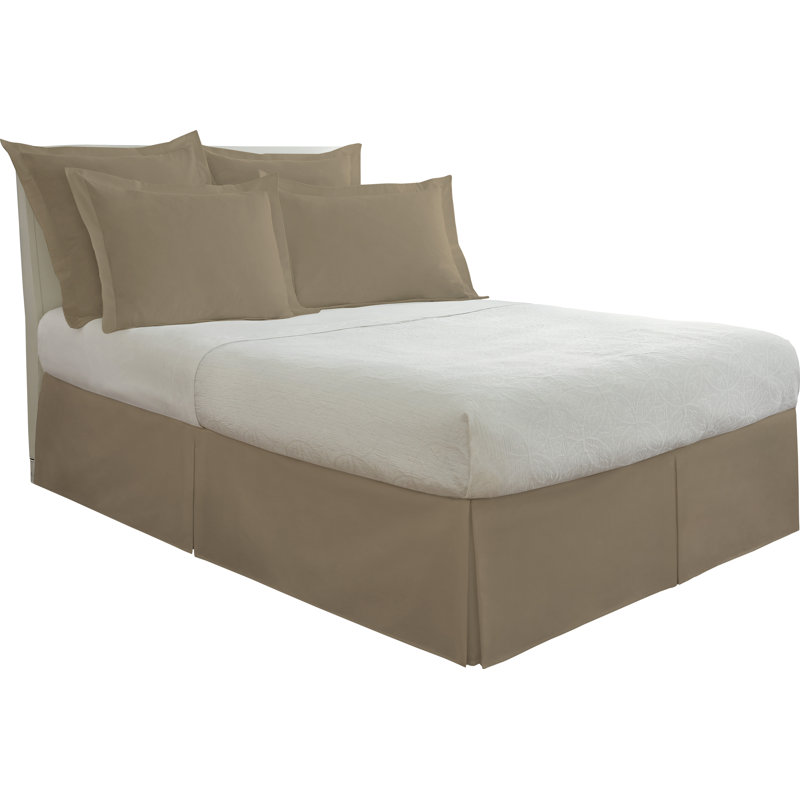 Today's Home Tailored Bed Skirt, Full, Mocha
