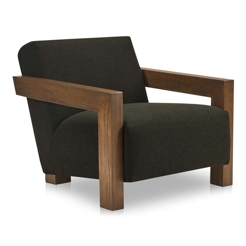 Revêtement en mélange de laine Alysa, Green Polyester Blend