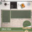 Ensemble de 2 tapis de cuisine absorbants résistants aux taches (24 po x 36 po + 24 po x 60 po)-1329742784