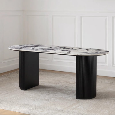 Maylinn Oval Solid Wood Base Dining Table
