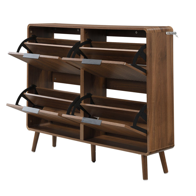 18 Pair Shoe Storage Cabinet