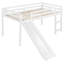 Lit mezzanine avec glissade Andiron