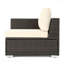 Fauteuil de patio gauche Mbrn + Alu-73393695