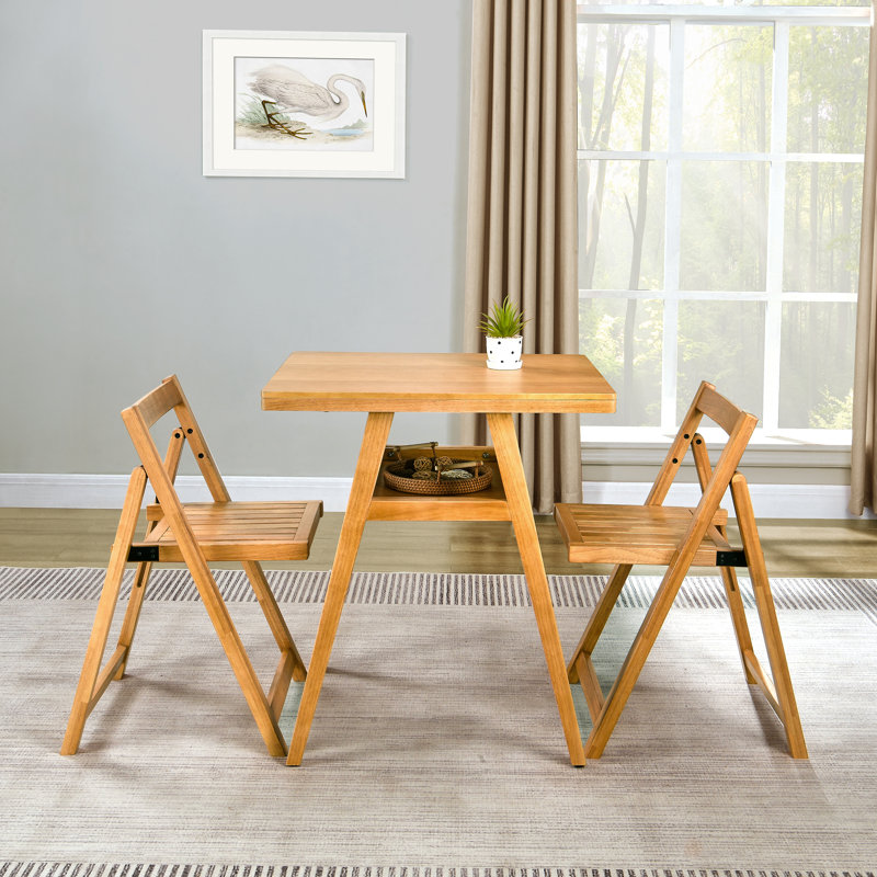 Solid Wood Base Dining Table