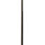 Lampe sur pied traditionnelle en nickel 61 po Netania