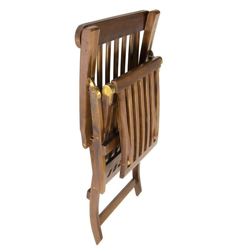 Stayner 57cm Long Teak Single Sun Lounger