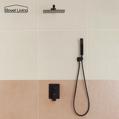 Système de douche complet avec valve brute