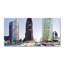 Alecia 50cm W x 100cm L Glass Peel and Stick Panel