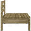 Tottenham 63.5cm Wide Wood Patio Sofa