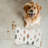 Scandi Winter Patterns - 1 Piece Bone Shape Feeding Mat-101346135