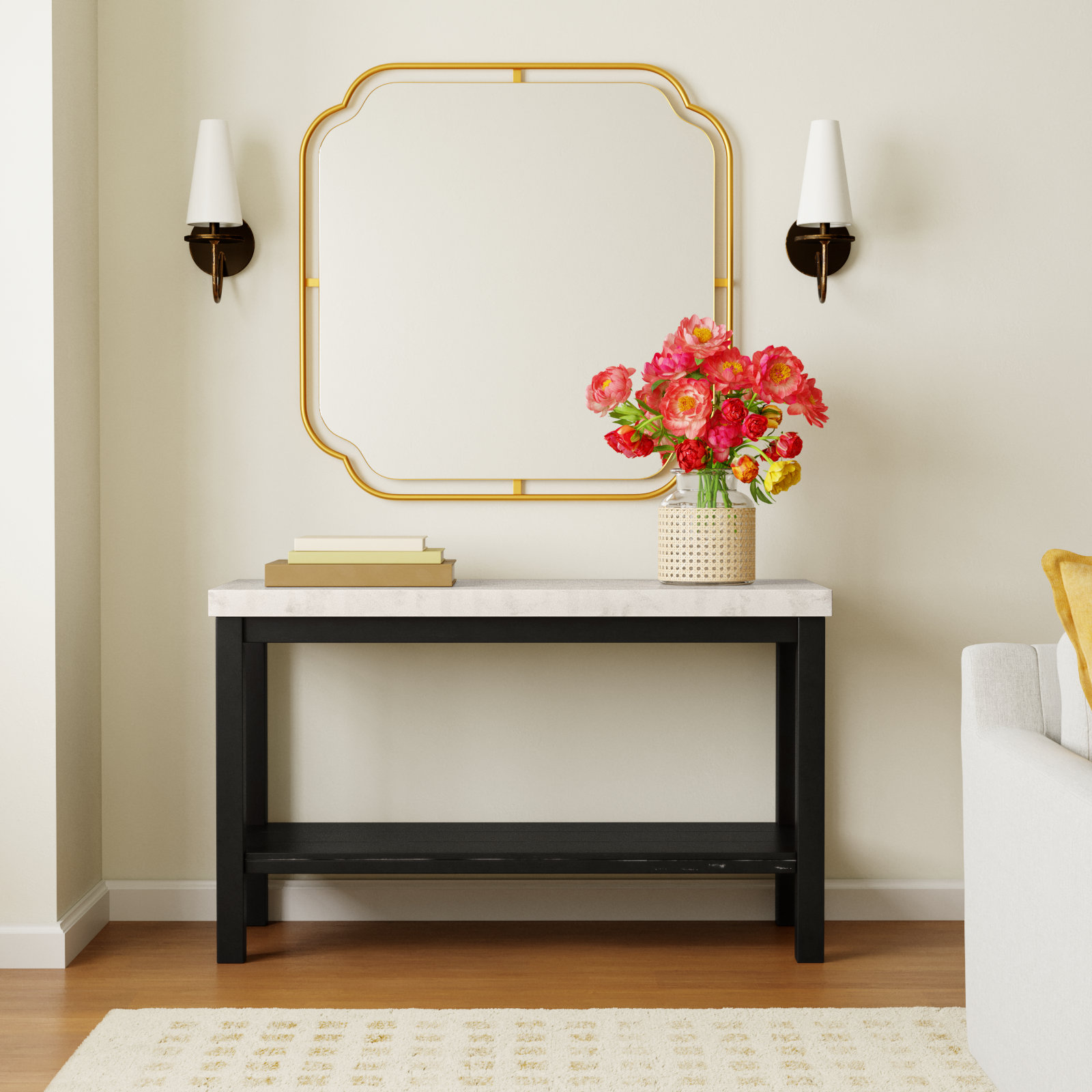 Benniton 48'' Console Table