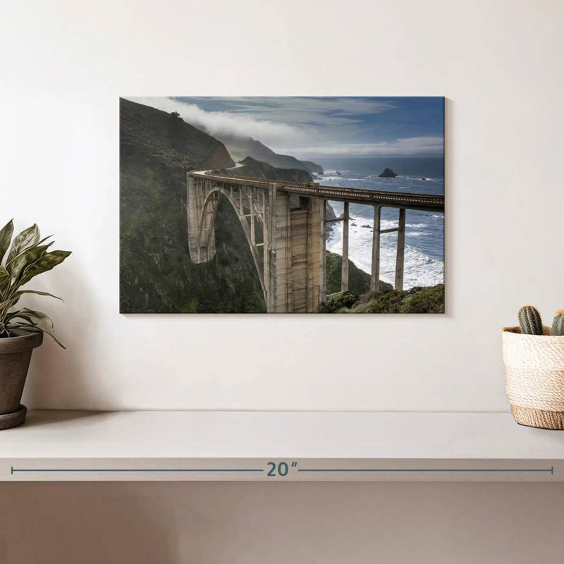 Lilie Stormy Bixby Bridge, 8" H x 12" W