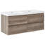 120mm Double Bathroom Vanity with Basin