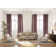 Rideau simple extra long et extra large en velours mat luxueux