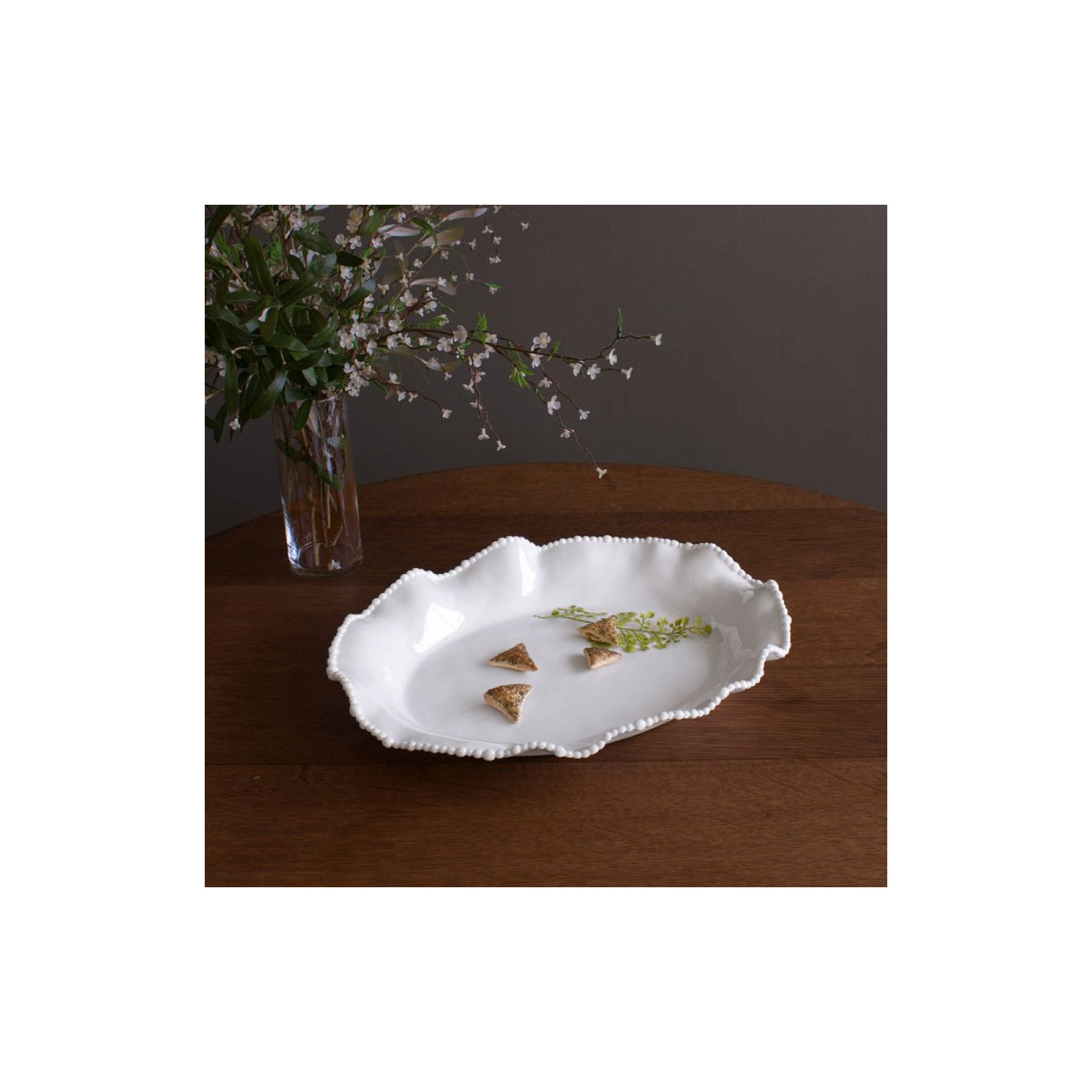 Vida Oval Melamine Platter