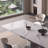 High-end minimalist rectangular  table and chair-110399987
