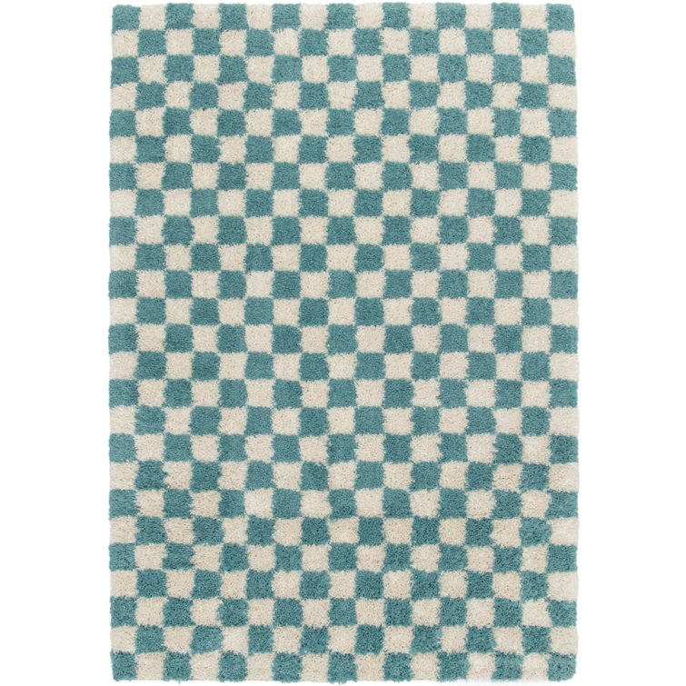 Rodrion Chequered Area Rug