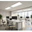 Luminaire commercial à panneau plat de 1 pi x 4 pi, homologué UL et DLC, panneau à DEL écoénergétique pour le bureau, la maison, le commerce de détail et les soins de santé-122950656