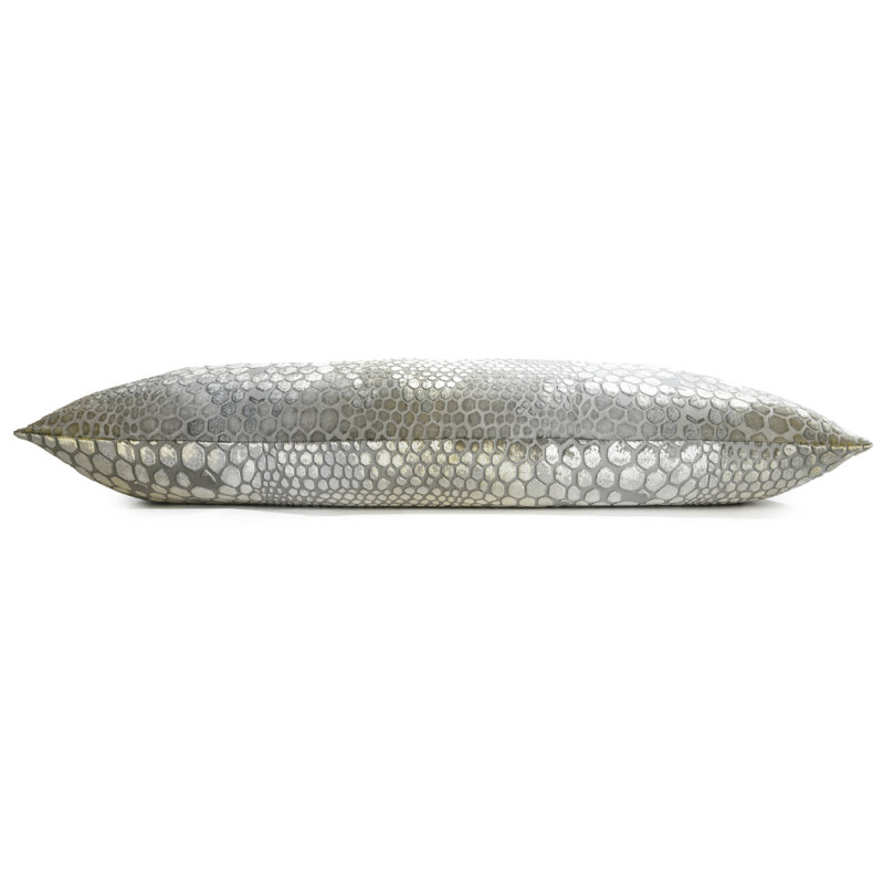 Snakeskin Velvet Rectangular Pillow Cover & Insert
