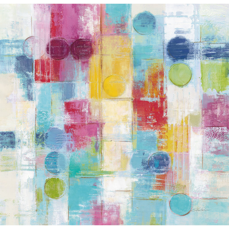 Summer Rain Bright by Silvia Vassileva - No Frame Painting on Canvas, 20cm H x 30cm W x 3.8cm D