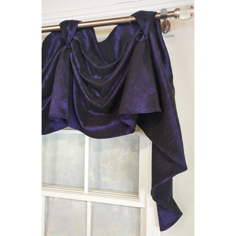  Ornement en taffetas 3-S Crinkle, Bleu très foncé