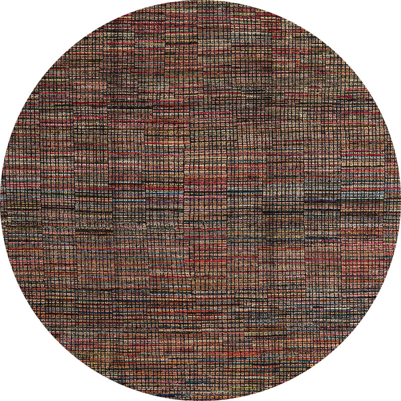 Ewelina Abstract Indoor Rug, Round 6'