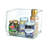 Azar Displays Small Clear Stackable Bin, 2-pack