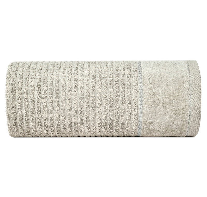 Hoke Midweight Jacquard Hand Towel, Beige