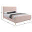 Lit plateforme tapissier à profil bas Zara-496311335-496311333