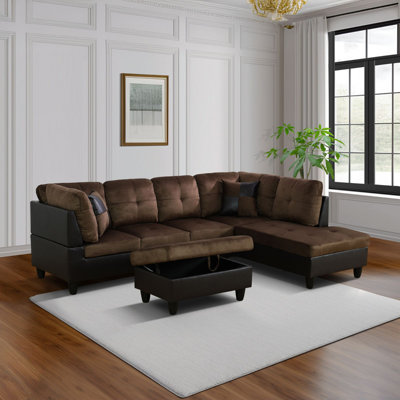Larelle 103.5" Wide  Sofa & Chaise