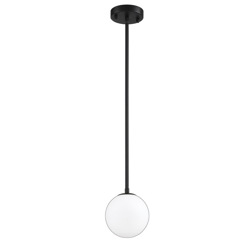 Luminaire suspendu noir 1 lumière Annamarra