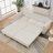 Modern Convertible Sleeper Sofa With Nailhead Trim
