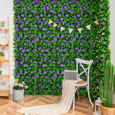 100 cm H Faux Foliage Hedge Plant