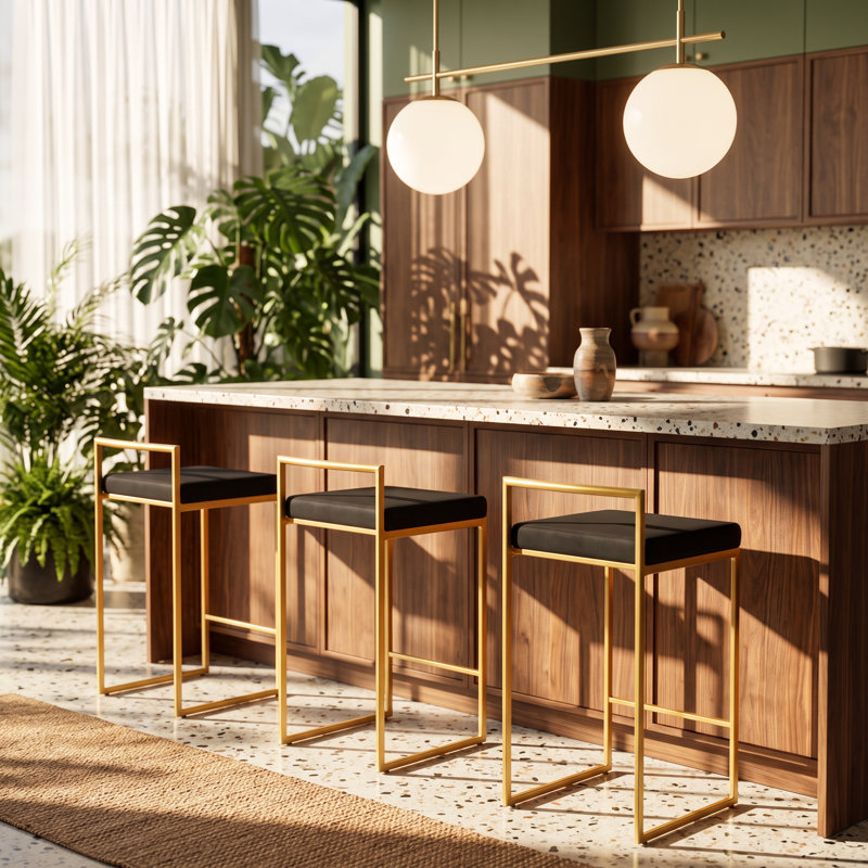 Upholstered Counter Stool
