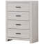 Commode rectangulaire 4 tiroirs Geary