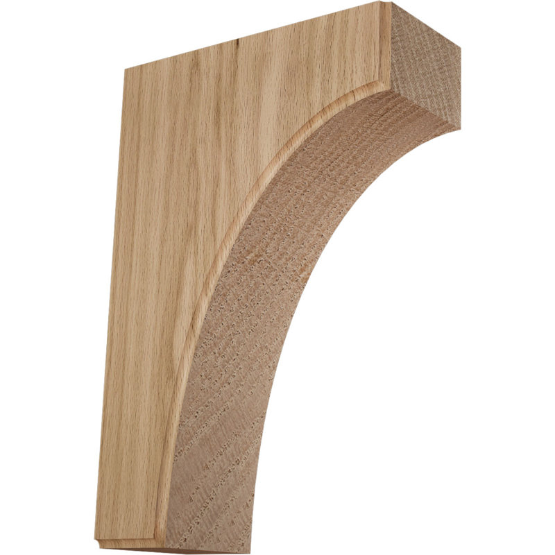 Support Clarksville, Chêne rouge, L 5,25 po x P 8 po x H 12 po