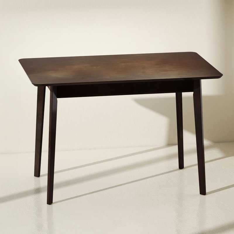Table de cuisine Mid-Century Nordic, Acajou foncé