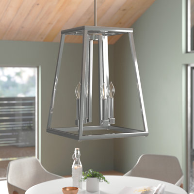 Luminaire suspendu pour vestibule 4 lumières Millheim