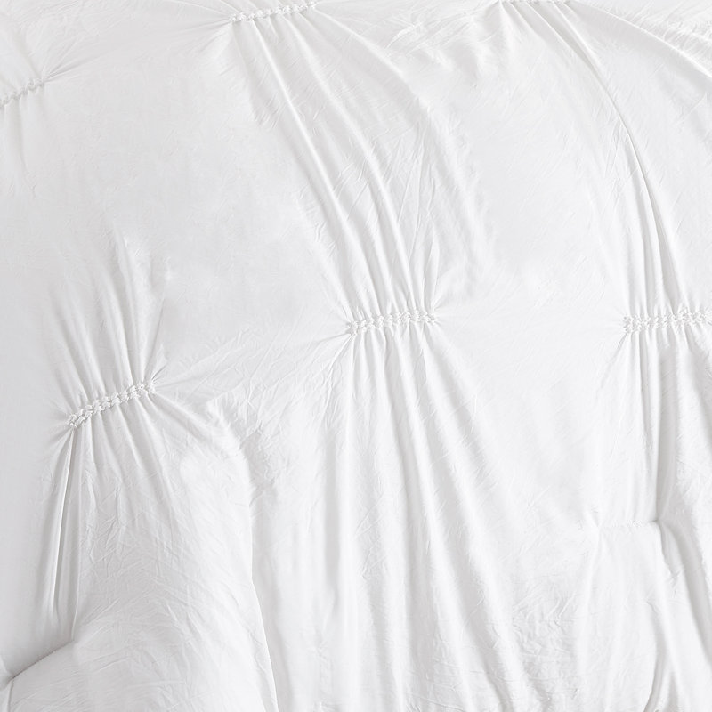 Ashley Polyester Channel Comforter, King Comforter + 1 Sham