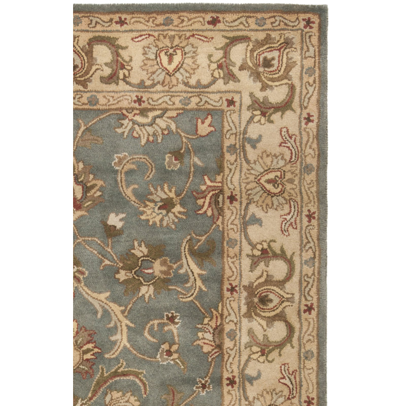 Tapis oriental en laine touffeté à la main Taylor, Carré 8 pi