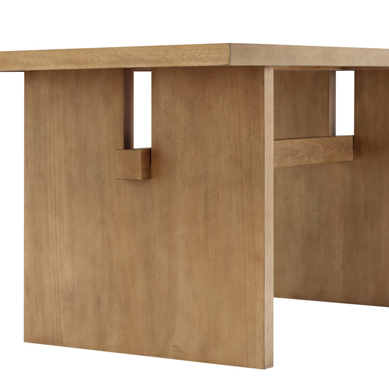 Solid Wood Modern Dining Table for 6 - Stylish & Durable