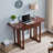 Coombs Drop Leaf Solid + Manufactured Wood Computer Writing Desk in Mission Oak