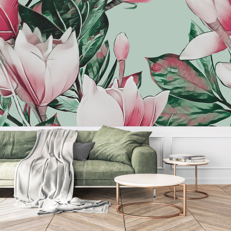 Peel & Stick Wall Mural, 8.34' W x 8.34' L